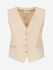Жилет жен P.A.R.O.S.H. D410028 087 CHAMPAGNE