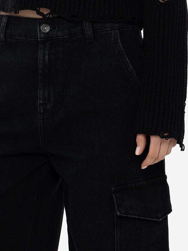 Джинсы жен 7 For All Mankind JSCUC310GO BLACK - 5