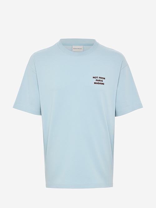 Футболка муж Drôle de Monsieur G-TS203-CO002-LBE LIGHT BLUE - 0