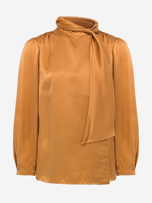 Блуза жен LYIA *0009 Sofia Blouse caramel cafe - 0