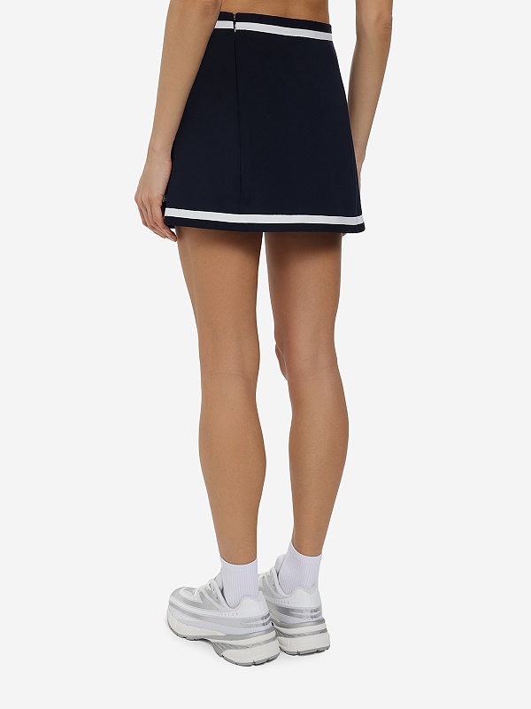 Юбка жен Sporty & Rich SK01161300BL107 Dark Navy/White - 3