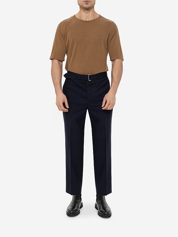 Брюки муж Officine Generale W24MTLG464 DARK NAVY - 2