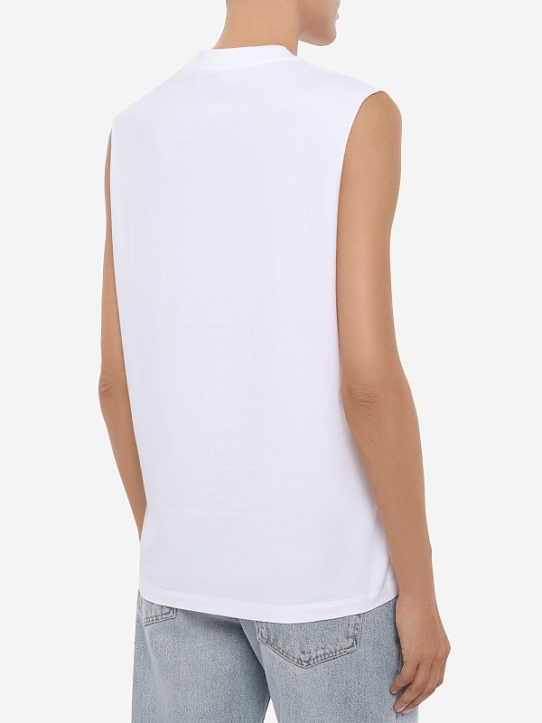 Майка муж Carne Bollente SS26TT0501 White - 8