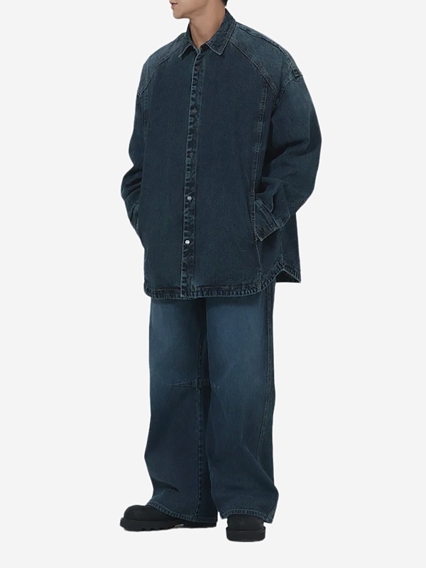 Рубашка муж Juun.J JC5X64P50 Blue P - 2