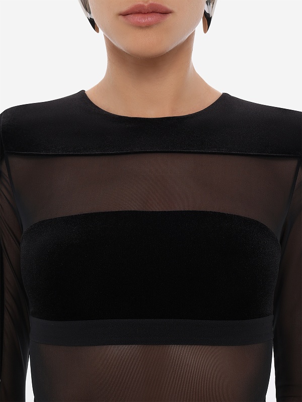 Боди жен Undress Code Go For It Bodysuit Classic Black - 5