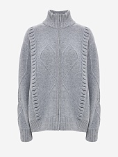 Кардиган жен Burka kn25-k002 Серый