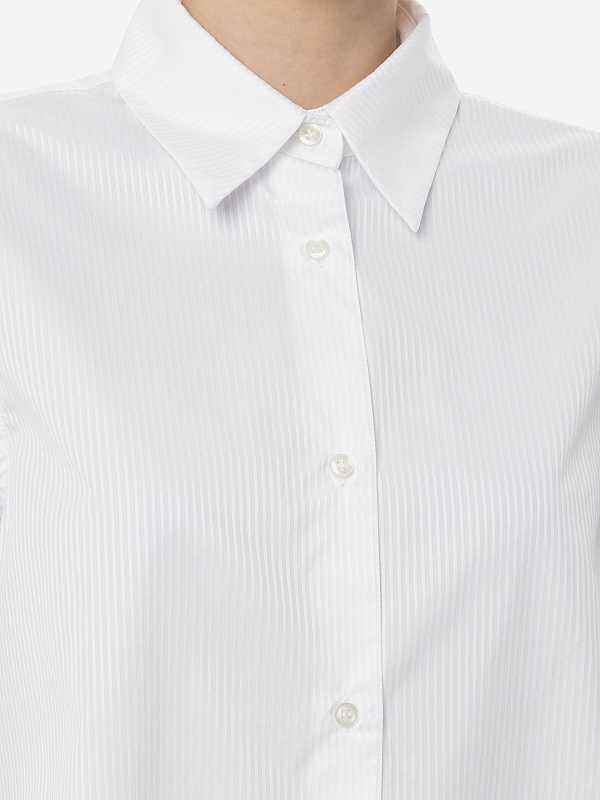 Рубашка жен Officine Generale W24WSHI001 WHITE - 5