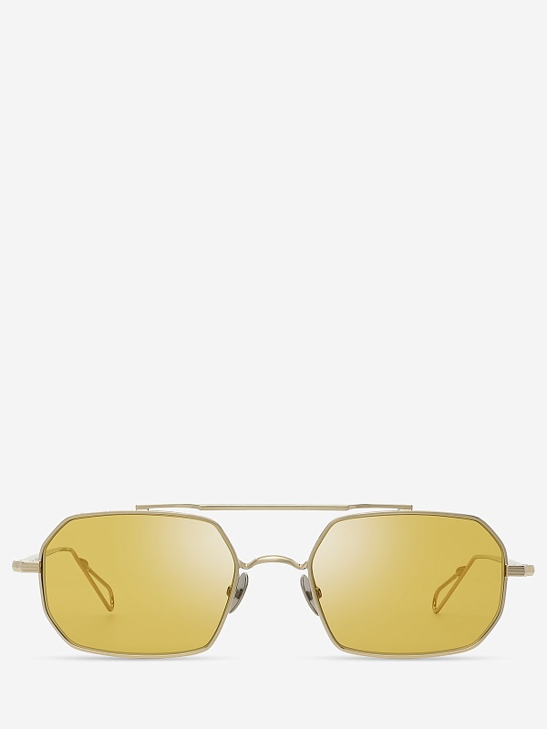 Солнцезащитные очки AHLEM Clovis Grey Gold/Honey - Filigree 52 19 150 - 1