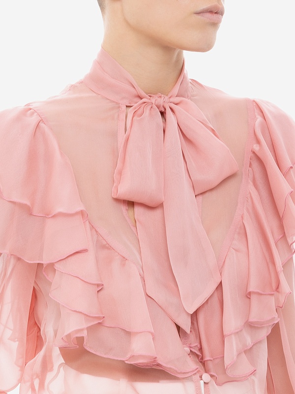 Блуза жен Actualee 14210 CA000579 pink - 4