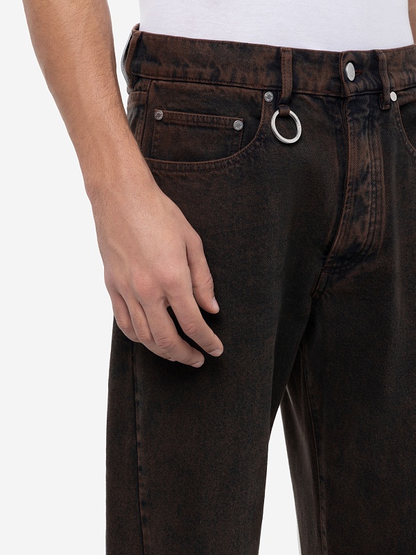 Джинсы муж Etudes Studio H25MMTRO571-70 DK BROWN - 4
