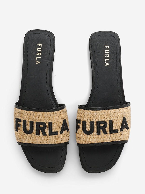 Мюли жен Furla YL55BREBX4561NN0004401 NATURALE+NERO - 4