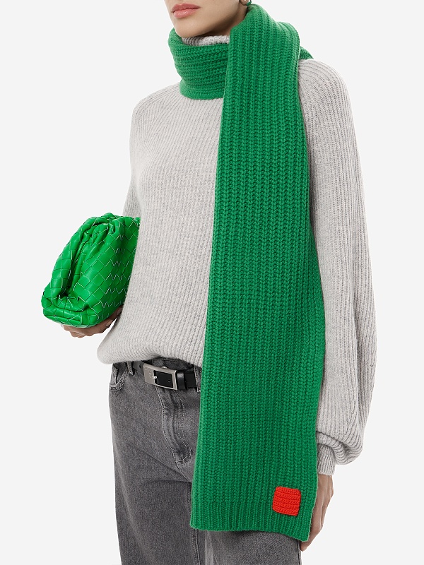 Шарф жен MAX&CO 2626546037200 002 EMERALD - 3