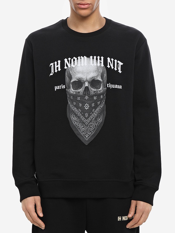 Толстовка муж IH NOM UH NIT NUS26201 009_BLACK - 3