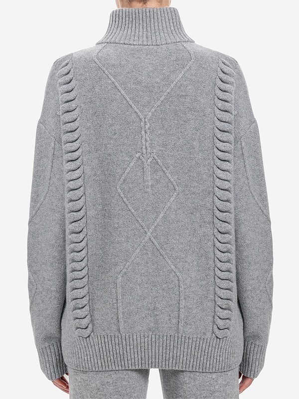 Кардиган жен Burka kn25-k002 Серый - 3