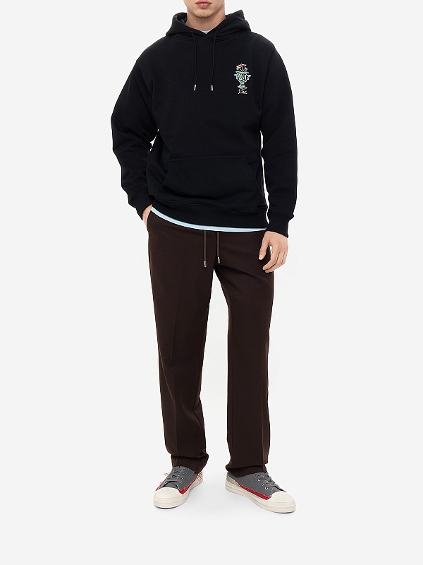 Худи муж Drôle de Monsieur F-HO174-CO127-BL BLACK - 2