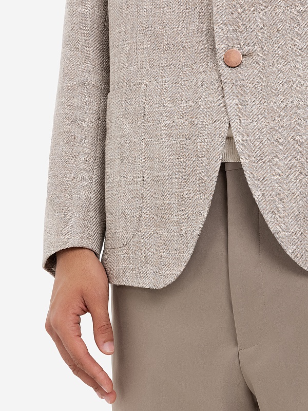 Пиджак муж TAGLIATORE 1SMD22K H70021 S T1024 727 TORTORA - 4