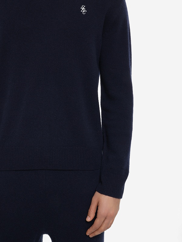 Свитер муж Sporty & Rich WS08462302BL106 Dark Navy - 6