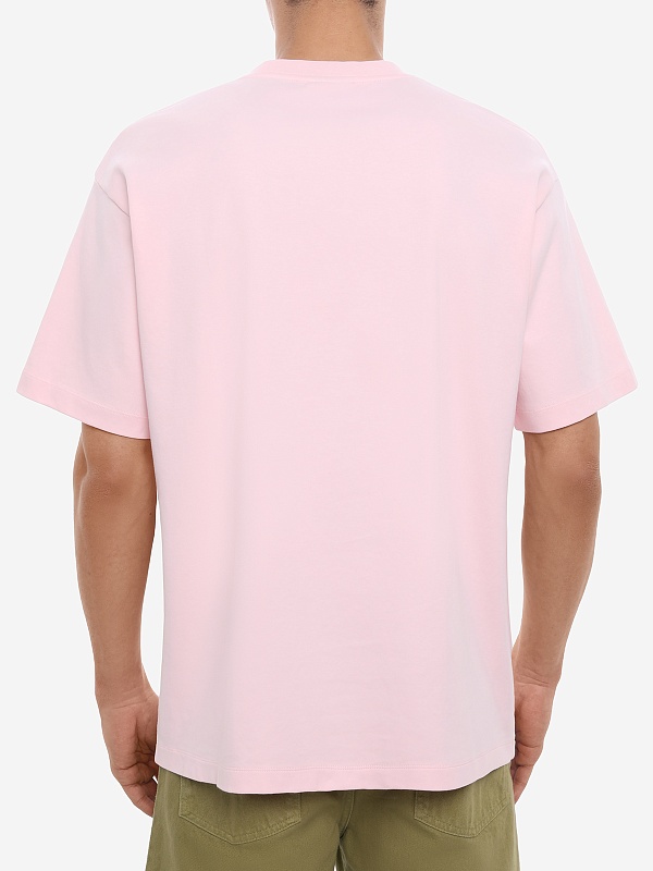 Футболка муж Drôle de Monsieur J-TS292-CO002-LPI LIGHT PINK - 2