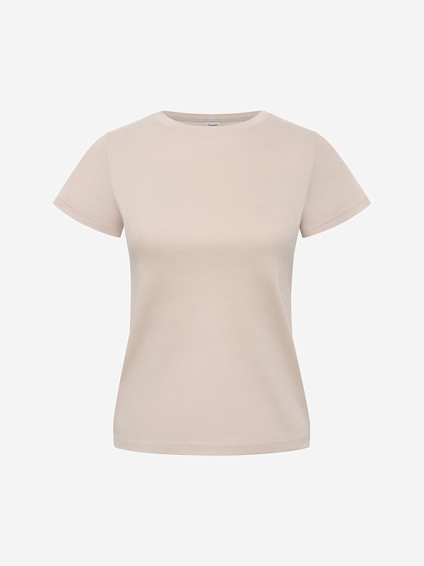 Футболка жен THELAURENT THL25TBE48 BEIGE - 0