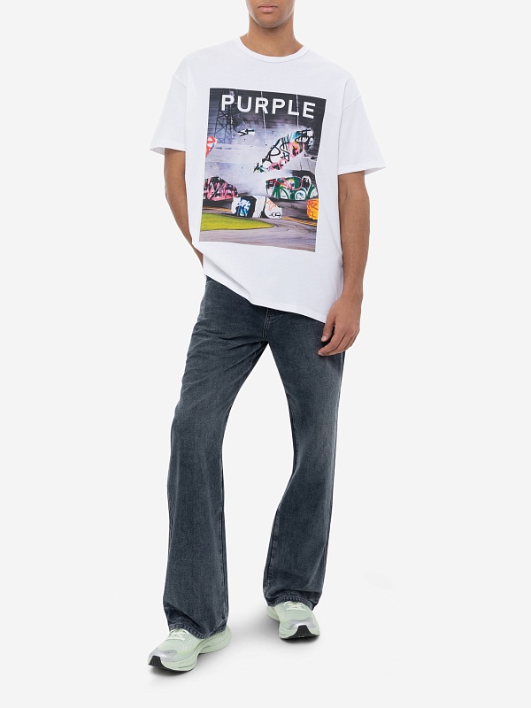 Джинсы муж PURPLE P018-RYCN125 DK INDIGO - 2