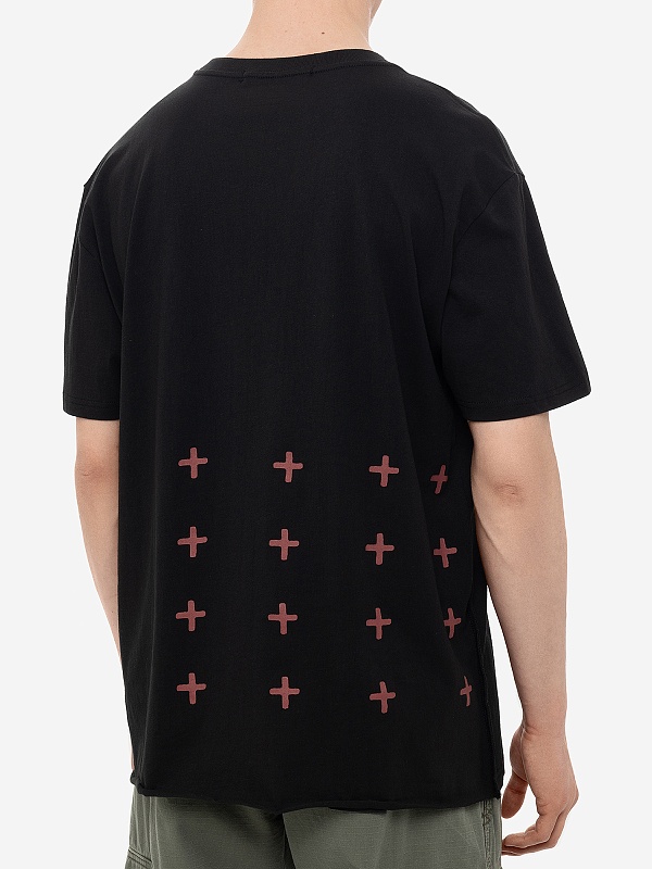Футболка муж Ksubi MPS25TE043 BLACK - 4