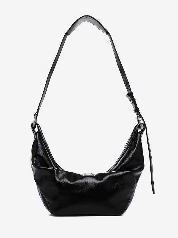 Сумка жен MARGESHERWOOD FF047365 BLACK GLOSSY PLAIN - 2