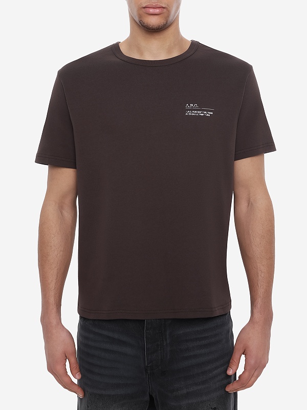 Футболка муж A.P.C. COHMW-H26577 CAA BROWN - 3