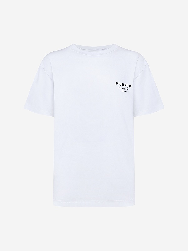 Футболка муж PURPLE P117-HWSP126 WHITE - 0