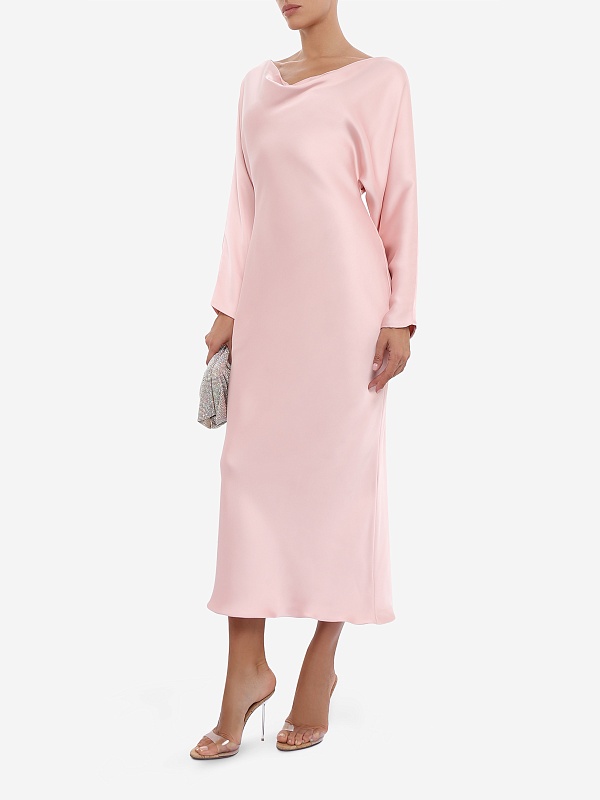 Платье жен Norma Kamali ST1263SAQ90838 BALLET PINK - 3