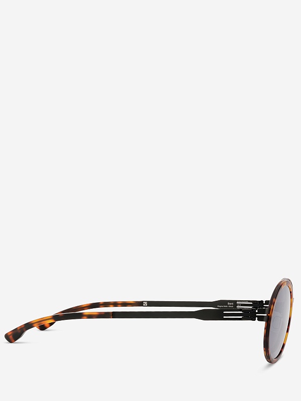 Солнцезащитные очки Ic Berlin IB Bent Black Magma Matt Black Mirrored Friday MS 43 29 145 - 2