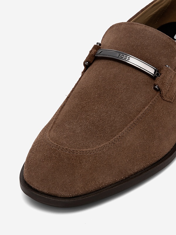 Лоферы муж Hugo Boss 50516632 260 Medium Beige - 5