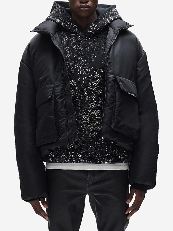 Куртка PURPLE M6092-TCBJ425 BLACK - 1