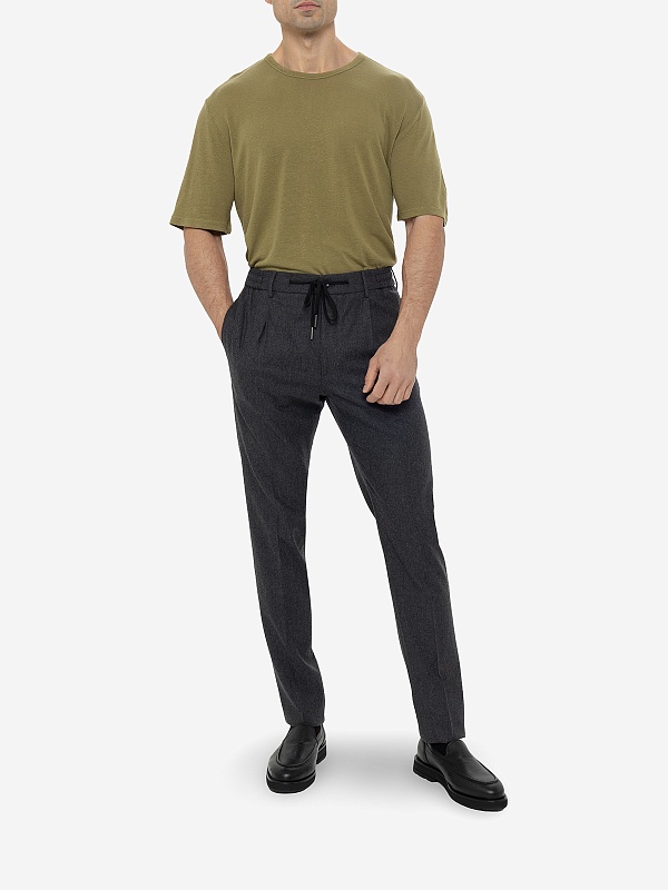 Футболка муж Officine Generale S24MTEE205PRE CARDAMOME - 2