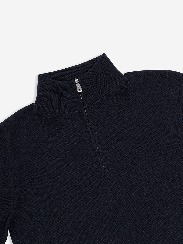 Свитер муж Piacenza Cashmere 8543 50 3223 BLUE NAVY - 2