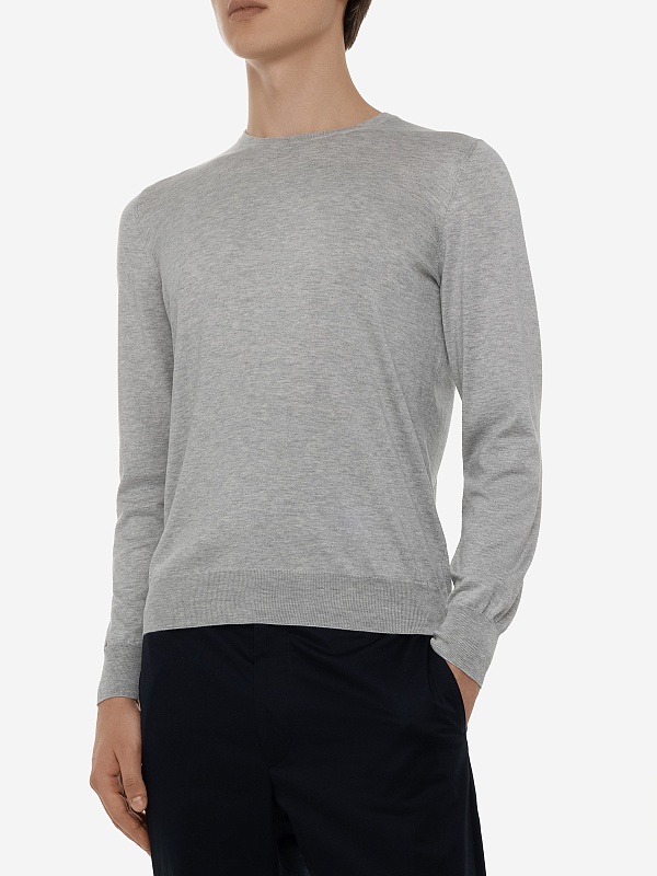 Футболка с длинным рукавом муж TAGLIATORE GRAY GSE24-06 050 - 3