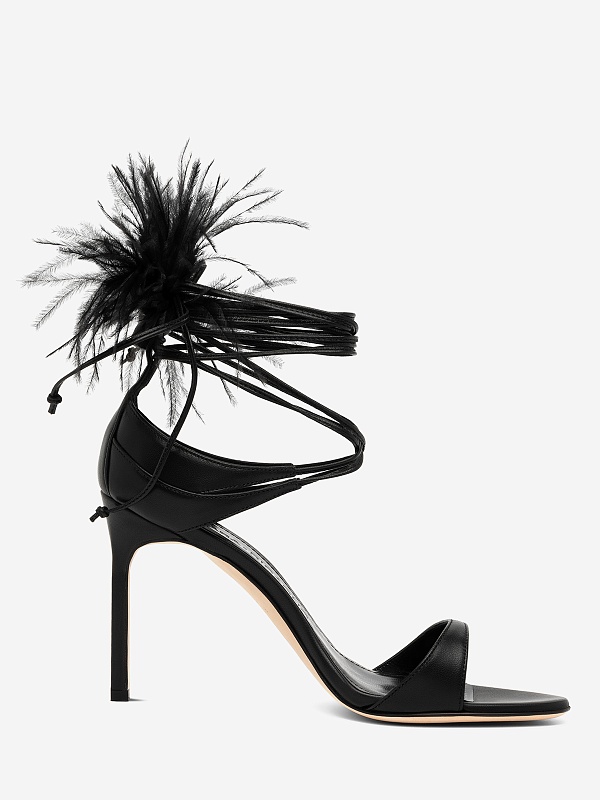 Сандалии (каблук) жен Ricagno TAMARA SANDAL Black - 1