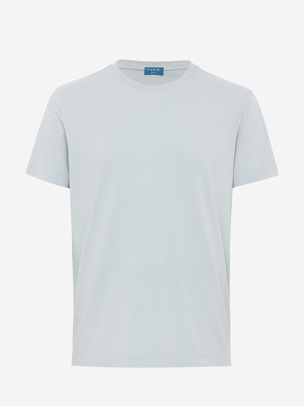 Футболка муж Fefe Napoli TSHLAVJER DUSTY(ICE SKY) - 5