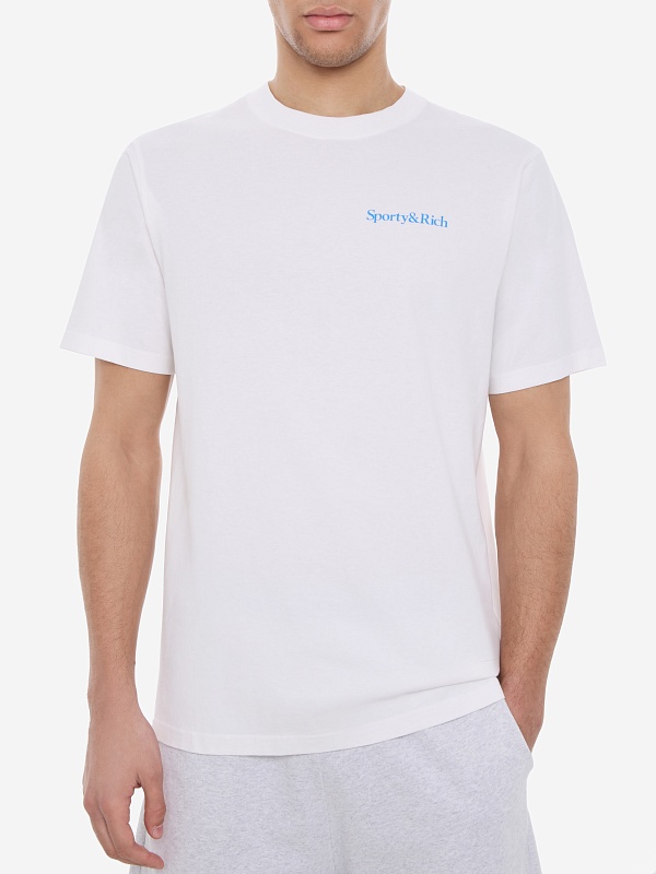Футболка муж Sporty & Rich TO04367300WH01 White - 3