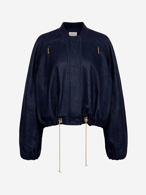 Куртка джинсовая жен Danamé 126FW1902D SHIMMERING INDIGO - 0