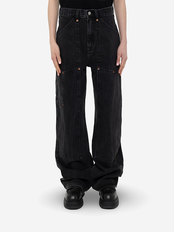 Джинсы жен Re/Done 198-03WSPHWRK SHADED BLACK - 3