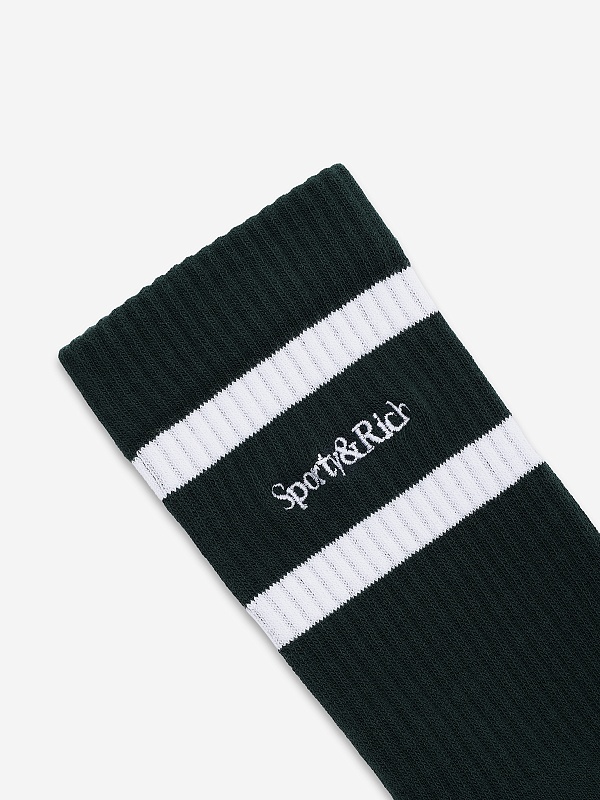 Носки муж Sporty & Rich AC00461300GR51 Forest/White - 2