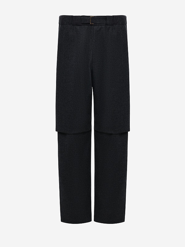 Брюки муж DARKPARK MTR09 FAW02 DARK GREY MELANGE - 5