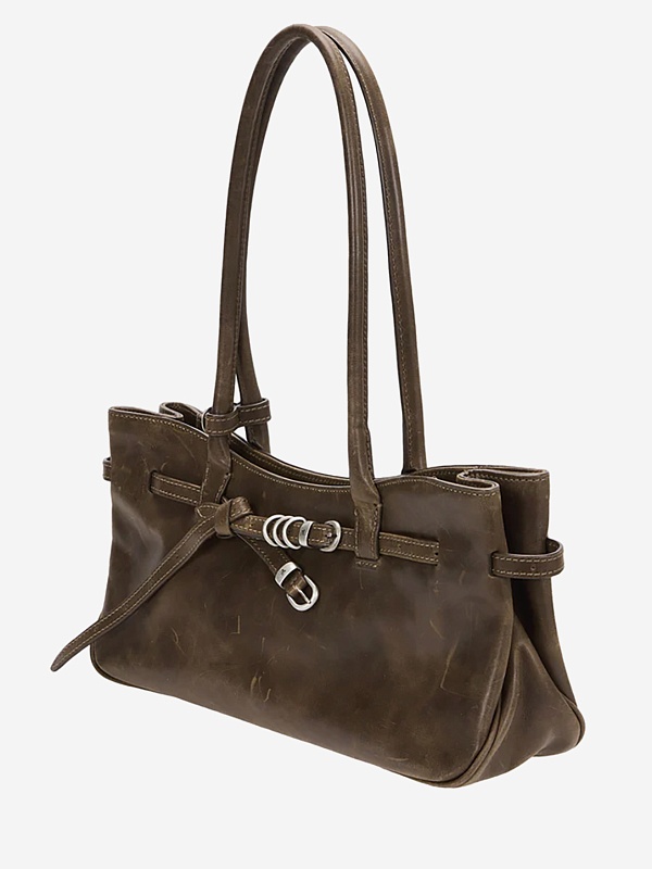 Сумка жен MARGESHERWOOD GG630020 WASHED BROWN PULL-UP - 2