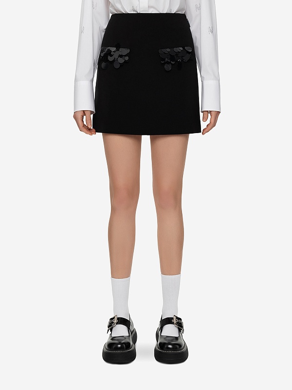 Юбка жен MSGM 3741MDD13X 247621 99 - 2