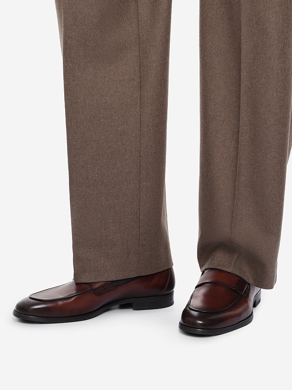 Лоферы муж Magnanni 26519 723mehook marron todo - 7