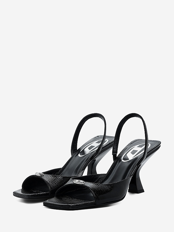 Босоножки (каблук) жен Diesel Y03763 P8660 T8013 - 1