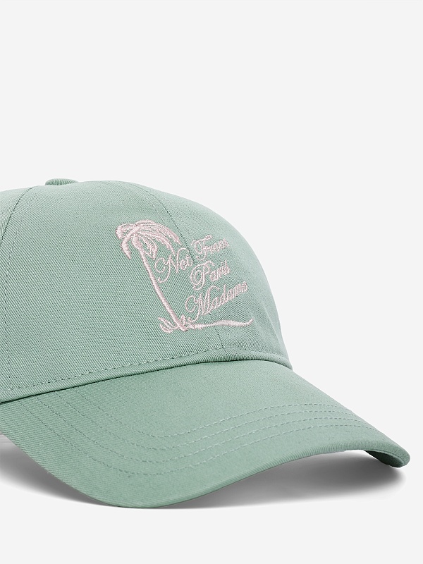 Кепка муж Drôle de Monsieur K-CP197-CO138-WG WATER GREEN - 2