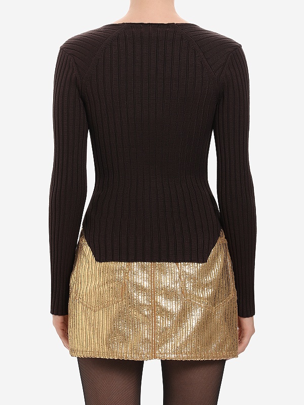 Топ жен Burka kn25-t003 Шоколадный - 3