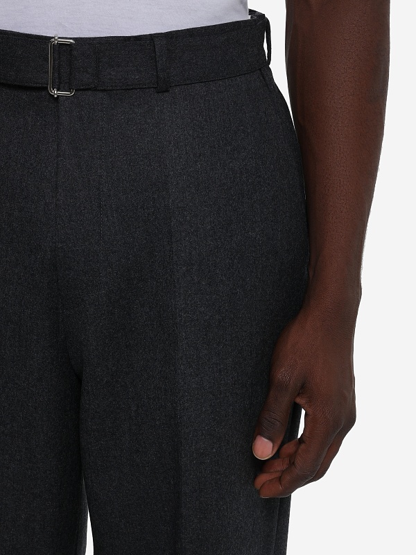 Брюки муж Officine Generale W25MTLG454 DARK HEATHER GREY - 4