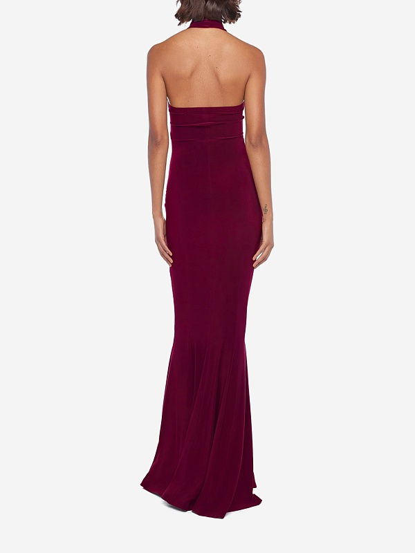 Платье жен Norma Kamali KK4253PLB14043 PLUM - 2